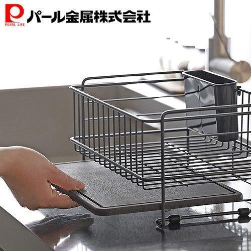 パール金属 食器 水切り かご バスケット スリム ダークグレー 珪藻土トレー付 Az 5510 パール金属オンラインストア 通販 Yahoo ショッピング