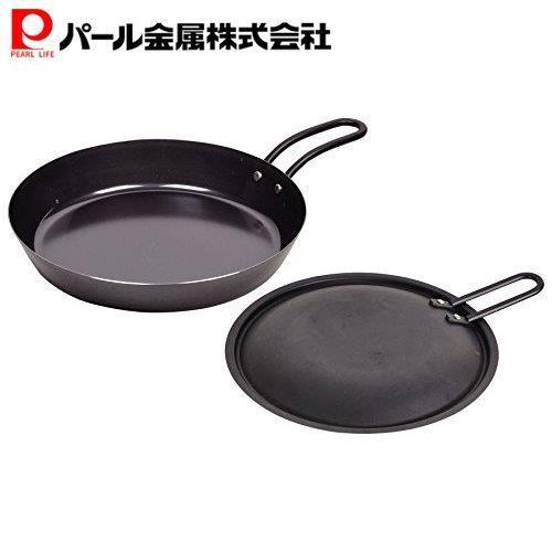 片手 グリルパン cm 蓋付 レシピ付 Ih対応 鉄製 ラクッキング 日本製 Hb 1603 パール金属 パール金属オンラインストア 通販 Yahoo ショッピング