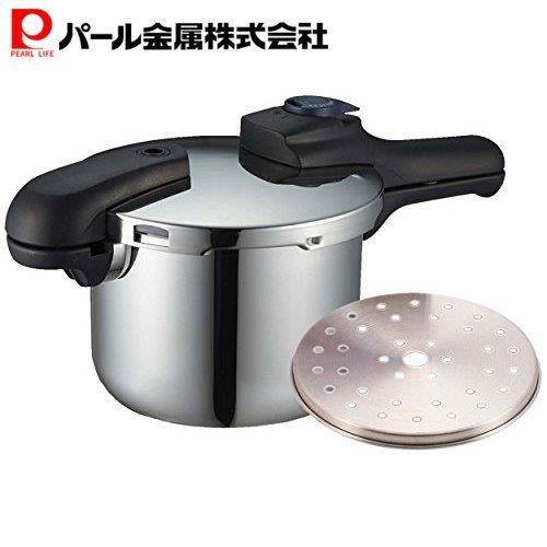 圧力鍋 3 5l Ih対応 クイックエコ H 5040 蒸し目皿 2点セット セット買い パール金属 パール金属オンラインストア 通販 Yahoo ショッピング