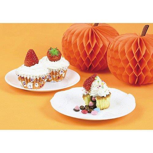 ケーキ型 オレンジ 外径7 高さ3 5cm 焼型 ピニャータ紙製カップケーキ焼型 レッツハロウィーン D 550 パール金属 パール金属オンラインストア 通販 Yahoo ショッピング