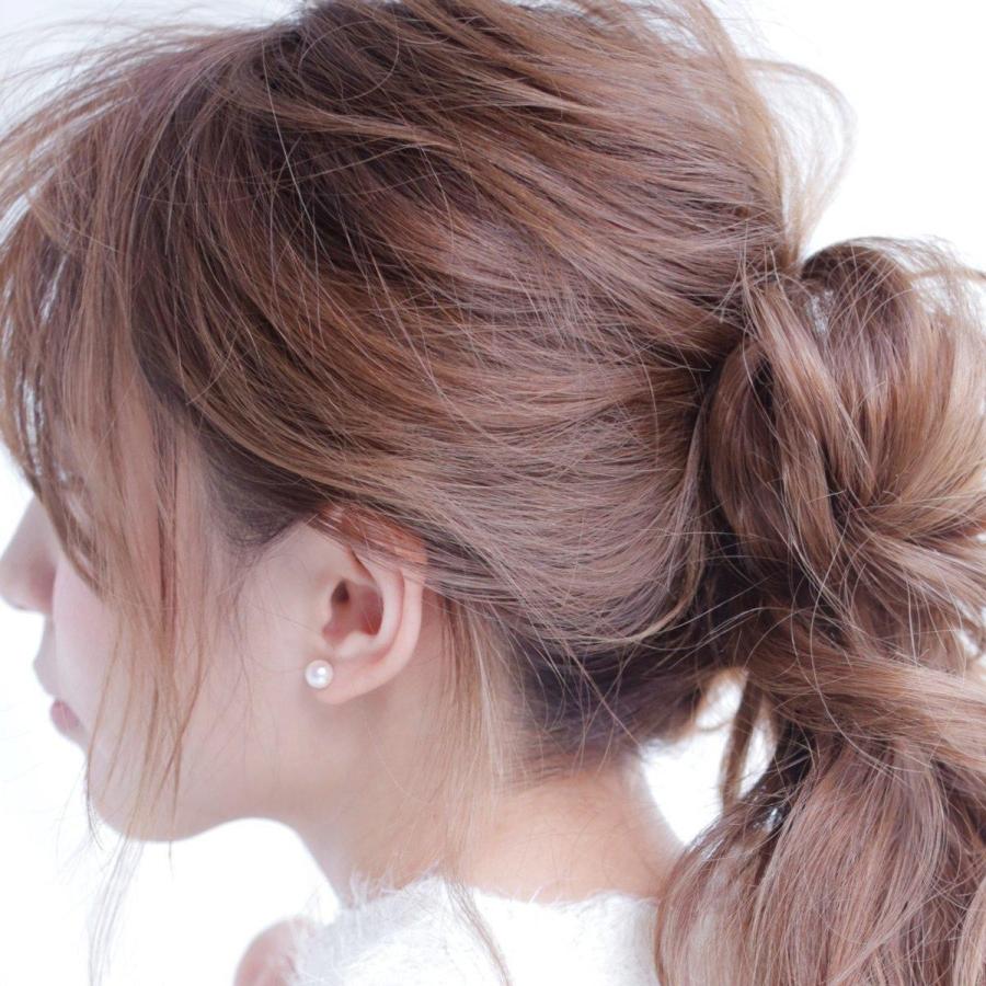 パール ピアス 一粒 アコヤ真珠 7.0mm K14 ホワイトゴールド スタッドピアス 小さい 小さめ 結婚式 冠婚葬祭 本真珠 金属アレルギー対応の画像