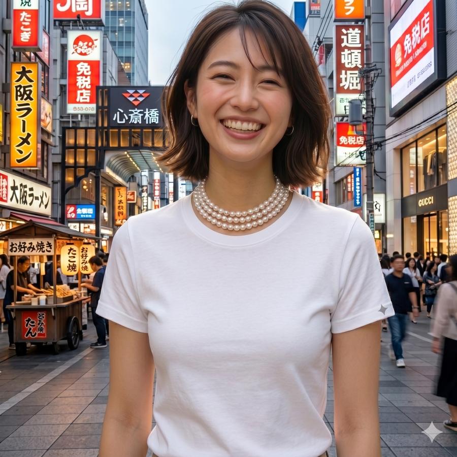 バロックパール ロングネックレス 7.5-8.0mm アコヤ パール 真珠  バロック 成人式 プレゼント ６月誕生石の画像