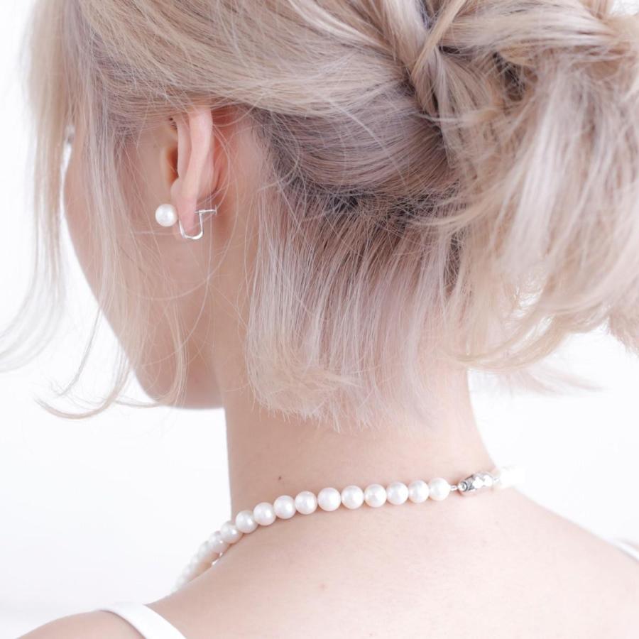 パール ネックレスセット アコヤ真珠 8.0-8.5mm シルバー 結婚式 冠婚葬祭 プレゼント 大粒 カジュアル母の日 ギフトの画像