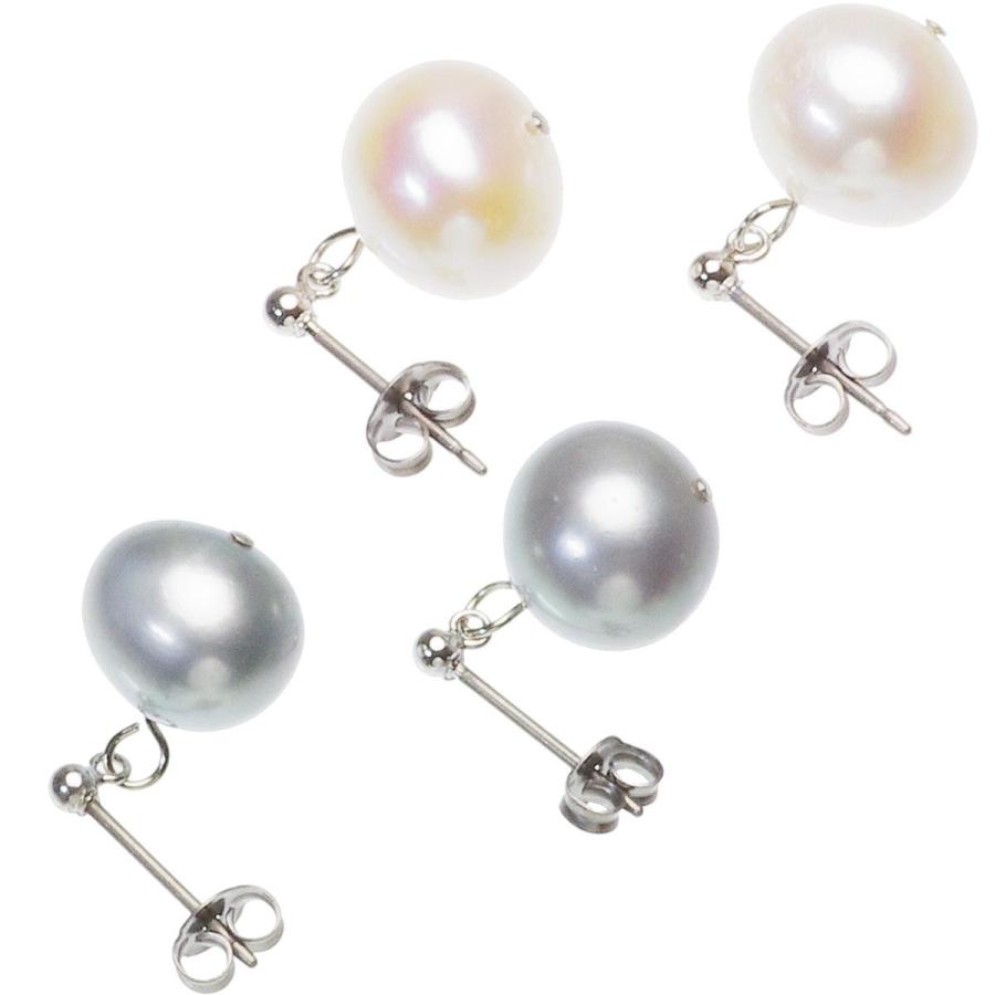 パール ネックレス 高級 淡水真珠 大粒 9.0-10.5mm ネックレスセット 結婚式 冠婚葬祭 プレゼント母の日 ギフトの画像