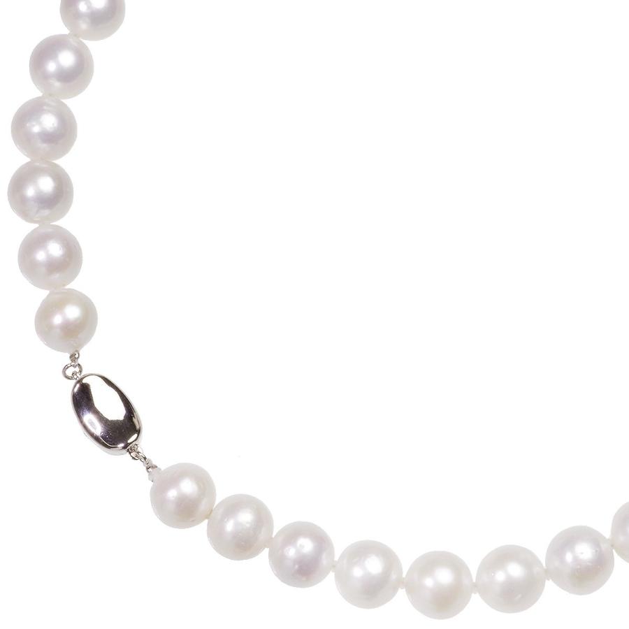 高級 有核淡水真珠 大珠 ネックレス 約10.5-13.0mm シンチュウ 結婚式 冠婚葬祭 葬儀 プレゼント パーティー カジュアル 普段使いの画像