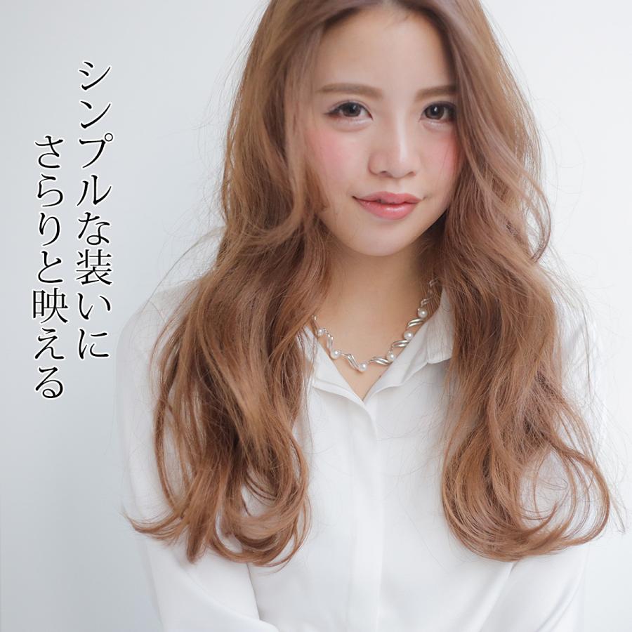 パール ネックレス 高級 淡水真珠 オリジナルネックレス 約6.5-7.0mm シルバー SV925 結婚式の画像