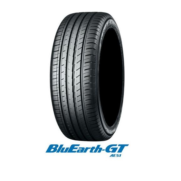 YOKOHAMA(ヨコハマ) BluEarth-GT ブルーアース AE51 215/55R17 98W XL サマータイヤ 1本 ゴムバルブ付き｜pearltireweb