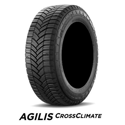 MICHELIN(ミシュラン) AGILIS CROSSCLIMATE アジリス AGILISCC 215/60R17C 109/107T オールシーズンタイヤ 1本 ゴムバルブ付き | ミシュラン