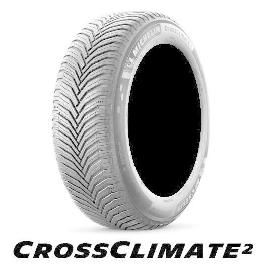 MICHELIN(ミシュラン) CROSSCLIMATE2 クロスクライメート2 CC2 225/45R18 95Y XL オールシーズンタイヤ 1本 ゴムバルブ付き | ミシュラン