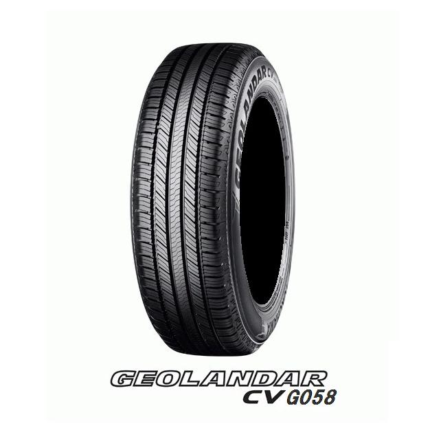 YOKOHAMA (ヨコハマ) GEOLANDAR ジオランダー CV G058 235/55R19 105V XL グランドツーリング サマータイヤ 1本 ゴムバルブ付き | ヨコハマタイヤ
