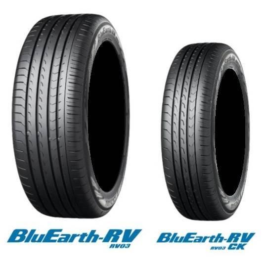 YOKOHAMA(ヨコハマ) BluEarth-RV ブルーアース RV03CK RV03A 165/70R14 81H サマータイヤ 1本 ゴムバルブ付き :RV03-TRY-R7195
