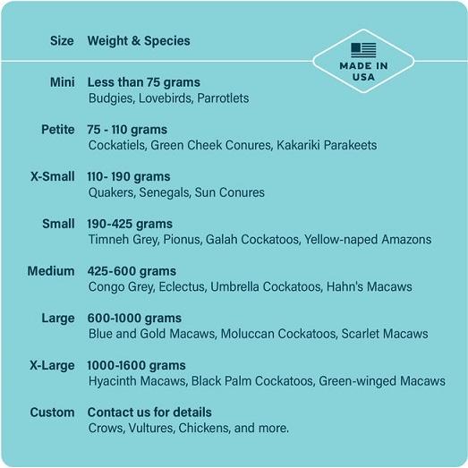 【新版】バードハーネス アヴィエーター（Mini/ミニ）ハーネス＆リーシュ ハーネス 胴輪 セキセイインコ マメルリハ コザクラインコ サザナミインコ 鳥 |  | 02