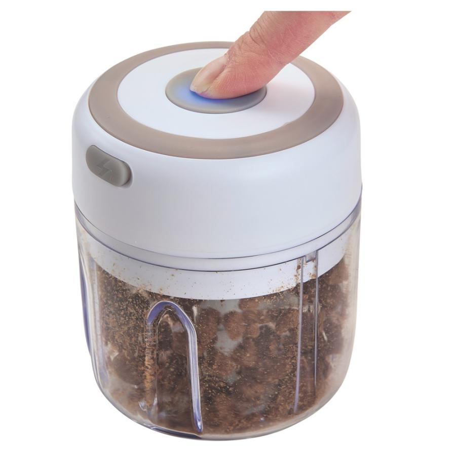 MARUKAN らくらくブレンダー ミニ ペレットの粉砕加工、果物や野菜のみじん切りに フードプロセッサー ミキサー マルカン 鳥 インコ | マルカン | 01