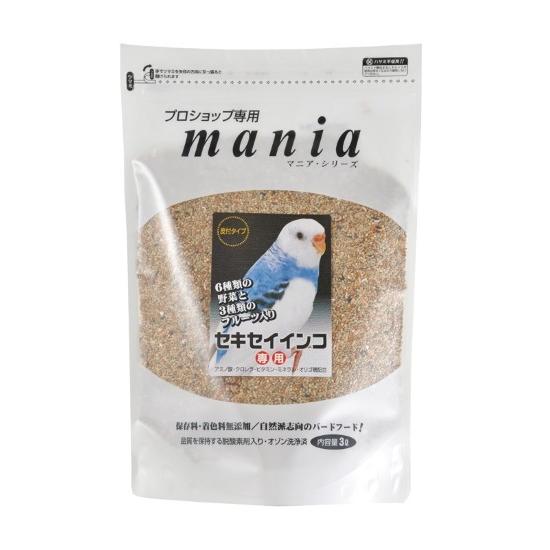 黒瀬ペットフード 【オゾン洗浄済】マニア セキセイインコ 3L