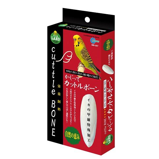 【2枚入り】MARUKAN かじってカットルボーン イカの甲骨 カルシウム補給 インコ オウム ブンチョウ カナリア 文鳥 餌 鳥｜pearly｜03