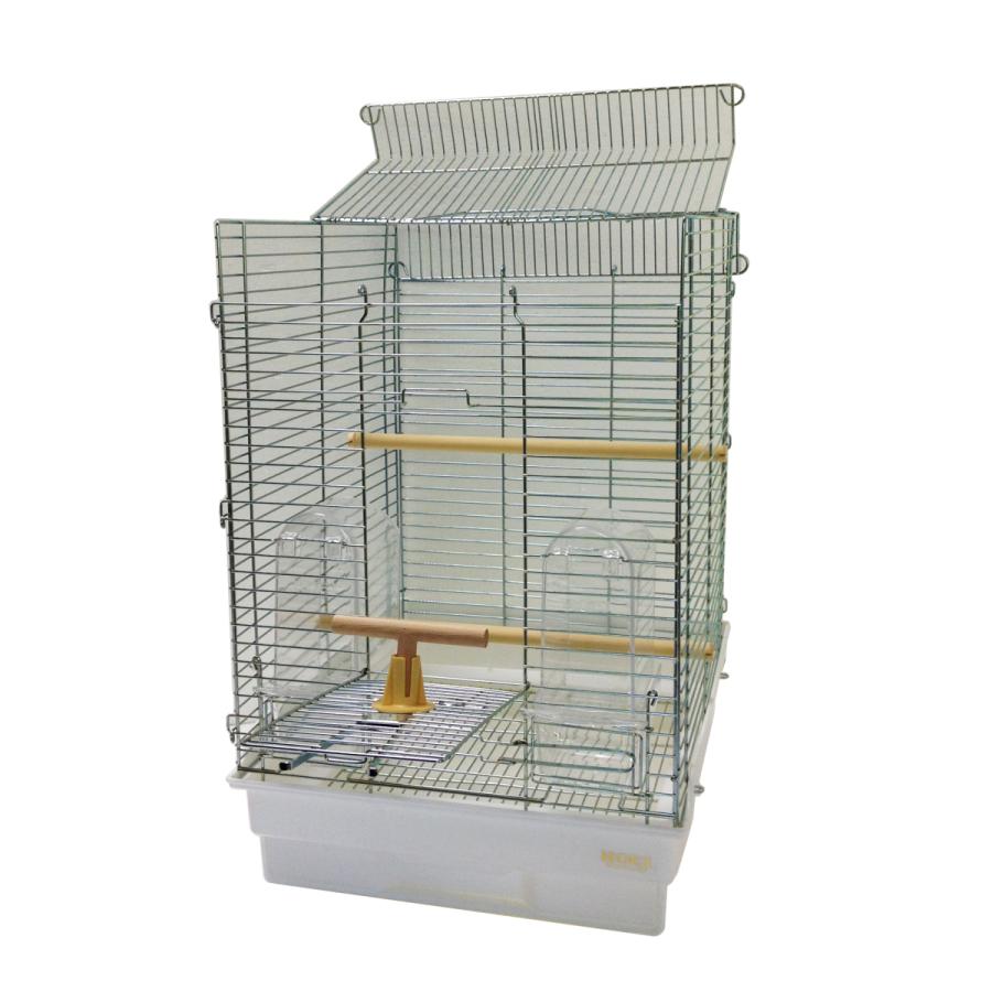 HOEI 35オウム 底色ブラウン HOEI 35手のり ホライズン セキセイインコ 横網 W370×D415×H545