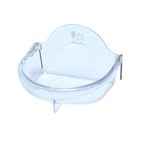三晃商会 【浅型タイプ-L】SANKO 浅型バード食器（Lサイズ）鳥目線設計