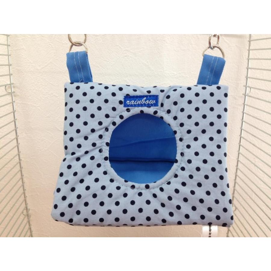 インコルームウエア上下☘️インコグッズ☘️ブルー・水玉インコ