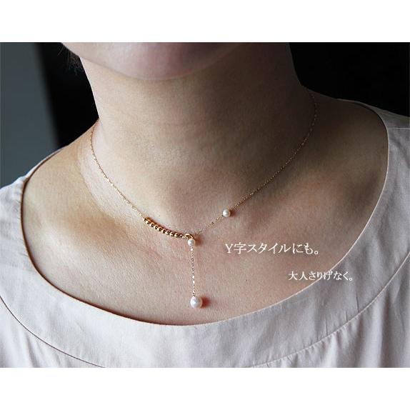真珠 ネックレス ミラーボール K18 / PT850 プラチナ アコヤ真珠 真珠 ネックレス ミラーボール K18 / PT850 プラチナ アコヤ真珠