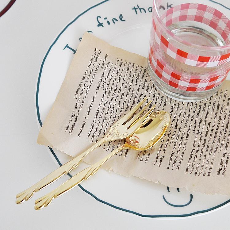 カトラリー 2本セット スプーン フォーク エレガント : Pease - 通販