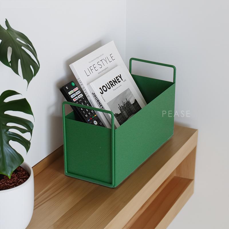 ハンドル付き 収納ボックス おしゃれ 北欧 アイアン ボックス 整理