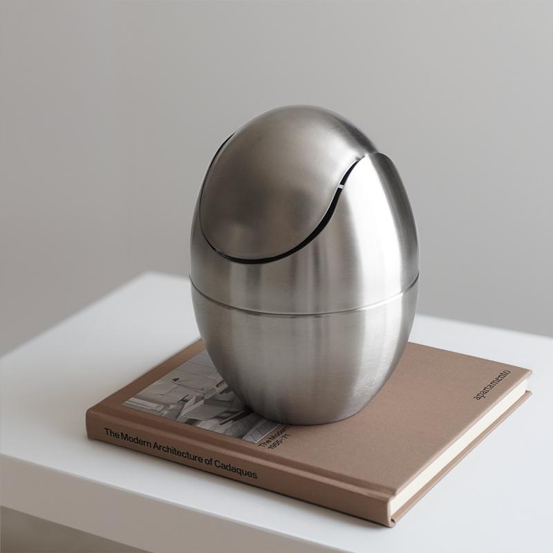 ダストボックス 卓上 ステンレス ゴミ箱 蓋つき 小型 ミニ おしゃれ