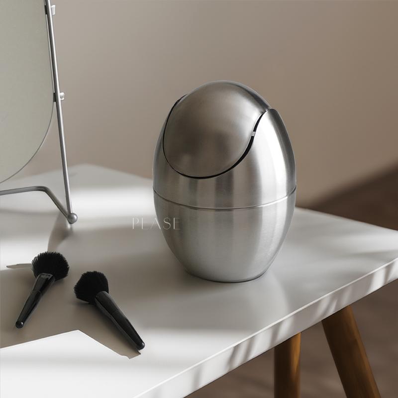 ダストボックス 卓上 ステンレス ゴミ箱 蓋つき 小型 ミニ おしゃれ