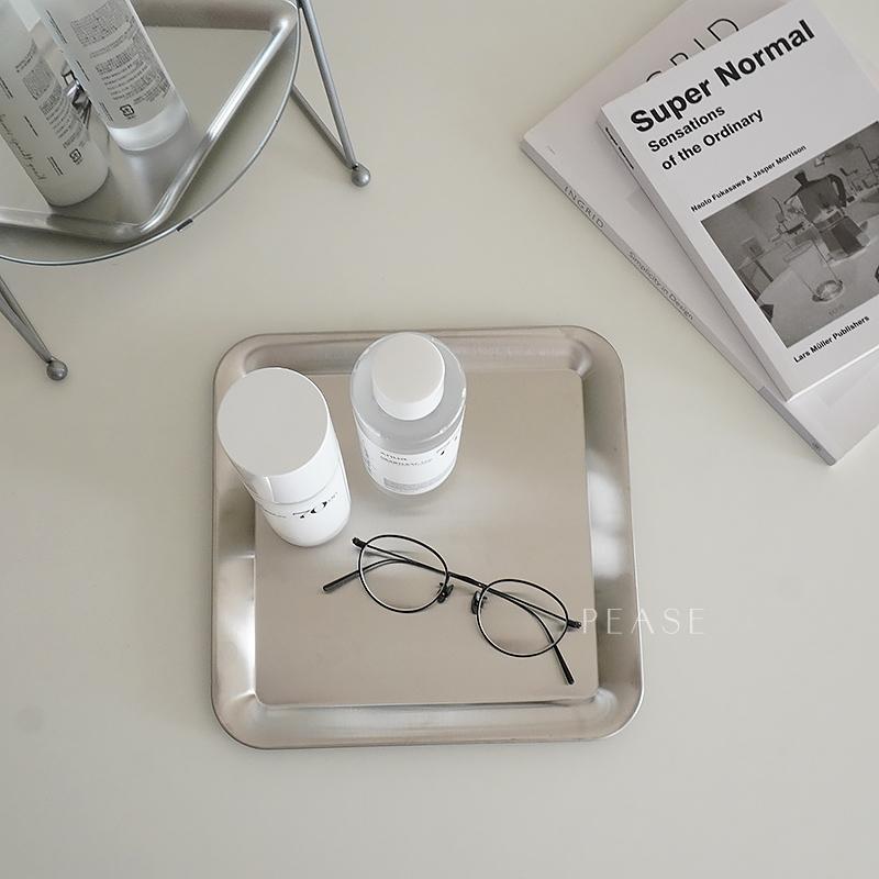 トレイ ステンレス トレー 正方形 おしゃれ シンプル 無機質