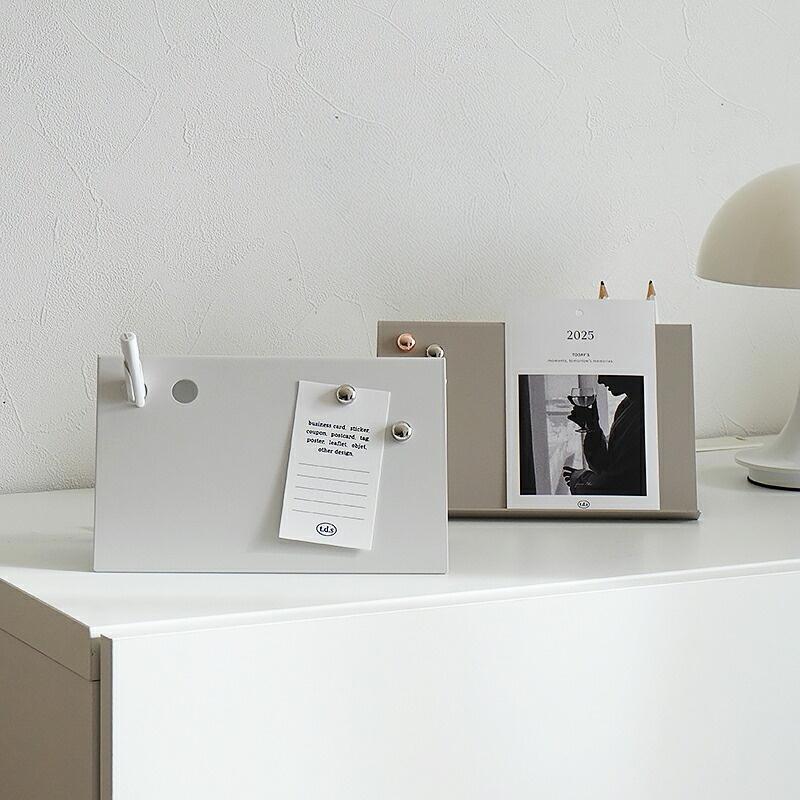 マグネットボード 卓上 マグネット付き 磁石 ポストカード 写真 メモ