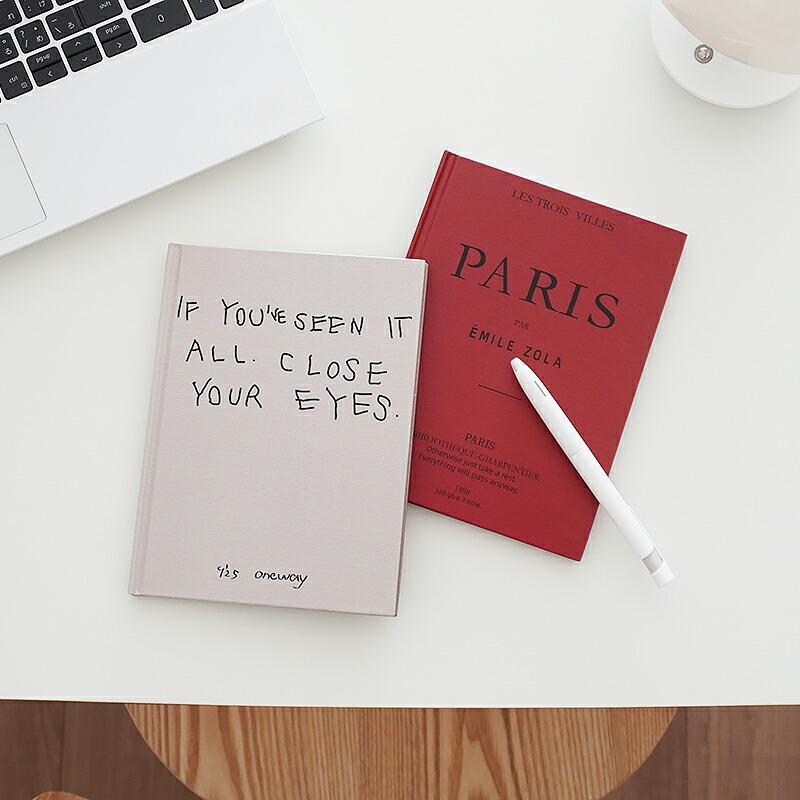 ノート 洋書風 ヴィンテージ風 メモ帳 日記 文具 文房具 おしゃれ