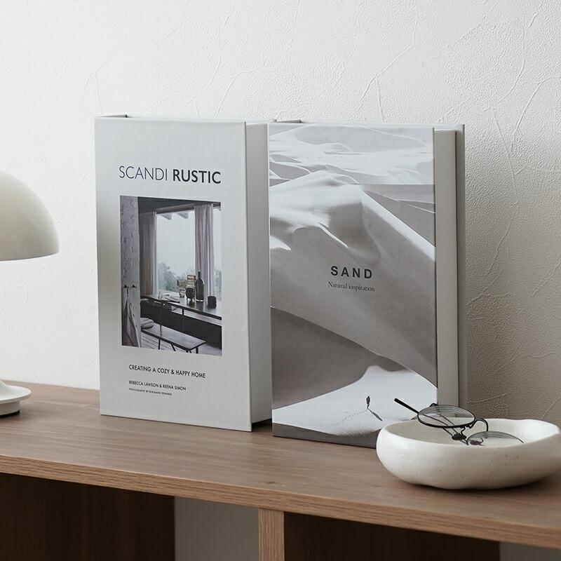 ブック型収納ボックス 洋書風 おしゃれ 小物入れ リモコン収納 ダミー