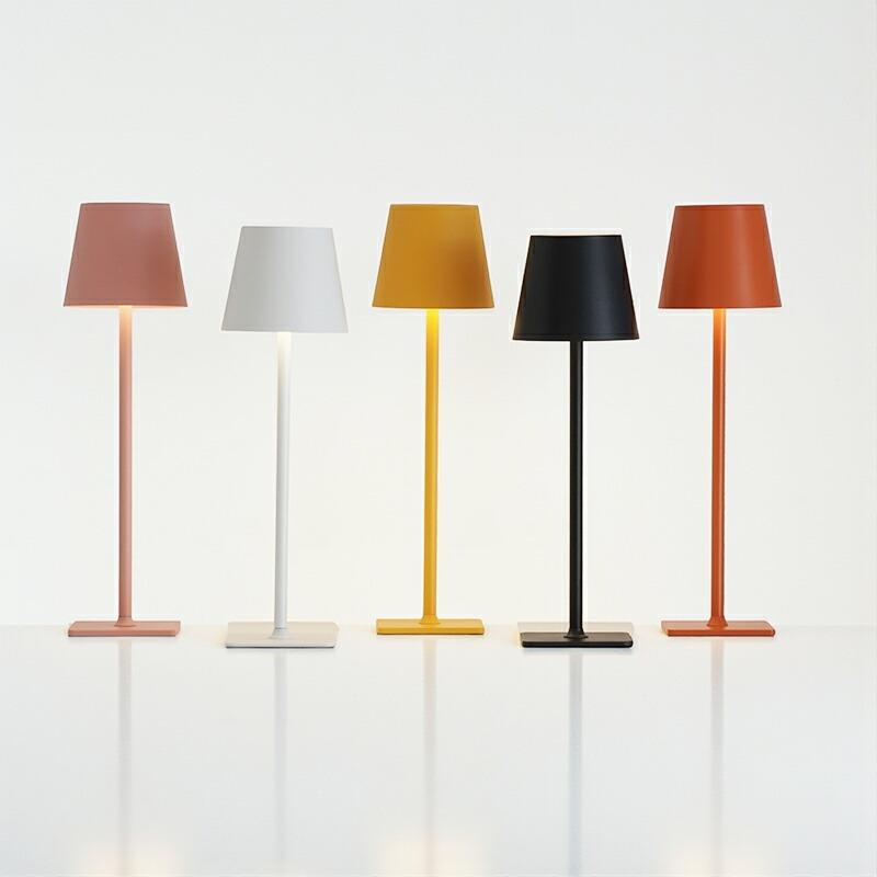 テーブルランプ コードレスランプ 3色調光 無段階調光 タッチ式 USB