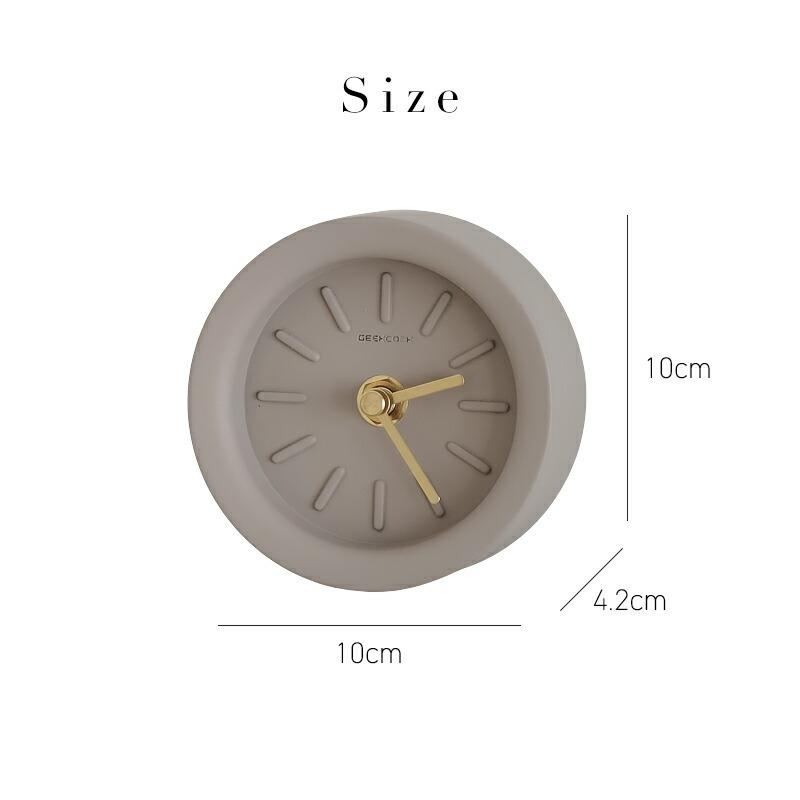 ✨完全新品 美品 電波置き時計 モダン 静音タイプ インテリアにも◎✨ 卓上時計 木製 置き時計 非電波 静音 おしゃれ デスク時計 北欧 時計
