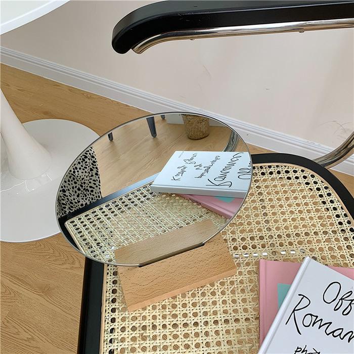 倉庫出荷 ガラスミラー ラウンド 丸型 鏡 卓上 スタンドミラー おしゃれ かわいい 韓国インテリア 韓国雑貨 Pease 176 Pease 通販 Yahoo ショッピング