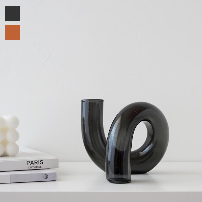 フラワーベース 花瓶 ガラス おしゃれ かわいい シンプル オブジェ