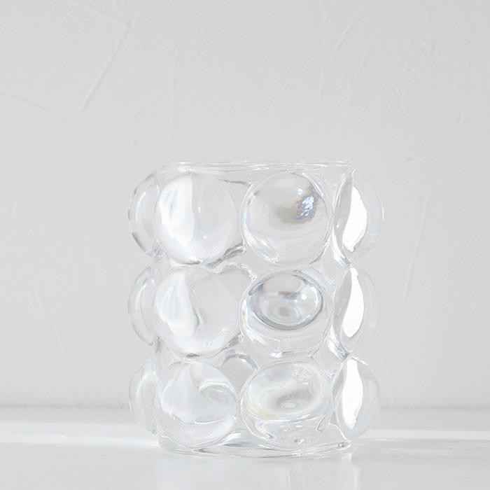 バブル メイクブラシスタンド ペンスタンド 花瓶 フラワーベース おしゃれ かわいい ガラス韓国 インテリア｜pease｜08