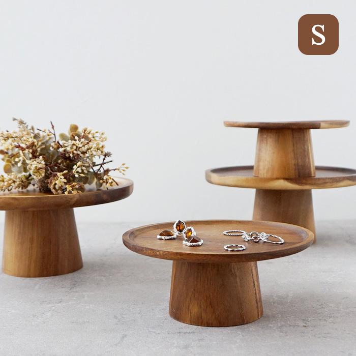 ウッドコンポート Sサイズ 木製 おしゃれ かわいい インテリア トレイ