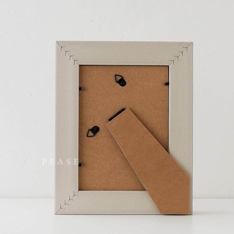 フォトフレーム 写真立て ブラウン ナチュラル 木目調 縦横置き 壁掛け