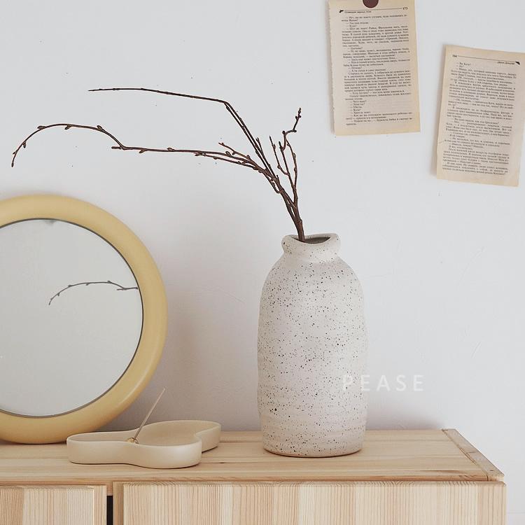 フラワーベース 花瓶 セラミック 陶器 枝物 おしゃれ かわいい 北欧 韓国インテリア 韓国雑貨 Pease 338 Pease 通販 Yahoo ショッピング