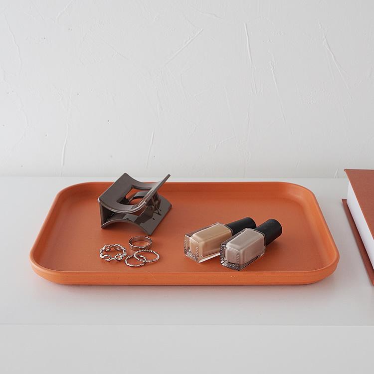 カフェトレー トレイ おしゃれ 北欧 おぼん お盆 ベージュ イエロー