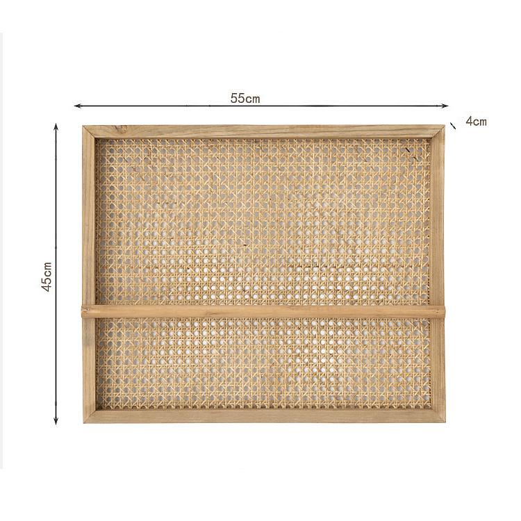 ラタン ウォール ラック マガジン ラック壁掛け 収納おしゃれ