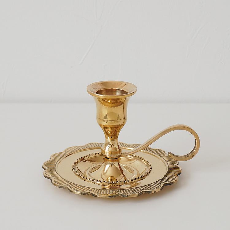 真鍮 キャンドルホルダー ブラス キャンドルスタンド テーパー