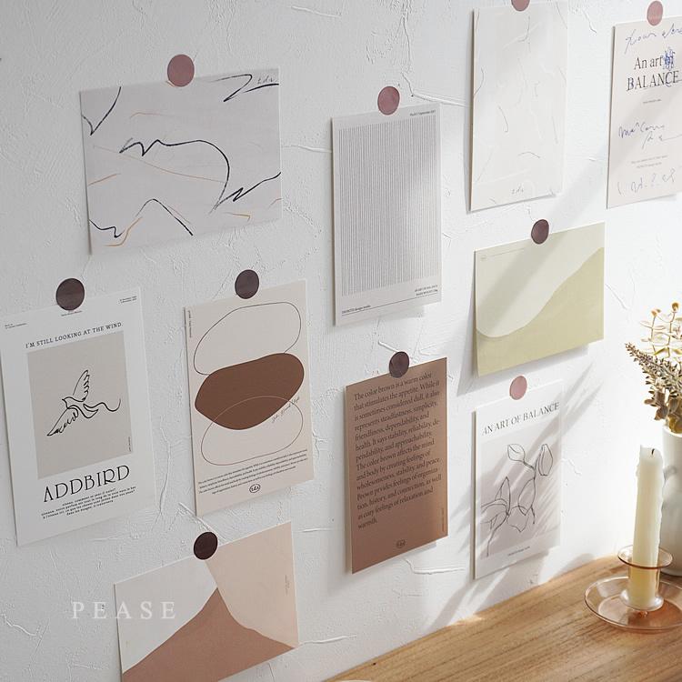 t.d.s ポストカード 5枚セットアート おしゃれ かわいい ナチュラル