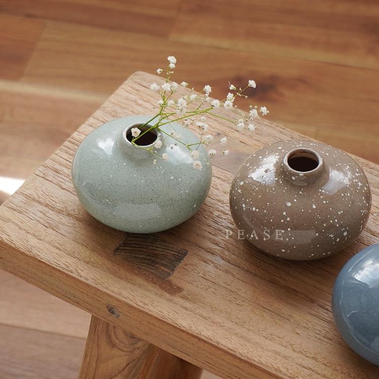 pebbles フラワーベース 花瓶 北欧 一輪挿し 造花 ドライフラワー専用