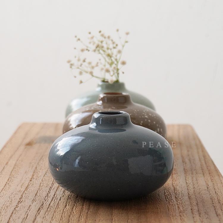 pebbles フラワーベース 花瓶 北欧 一輪挿し 造花 ドライフラワー専用