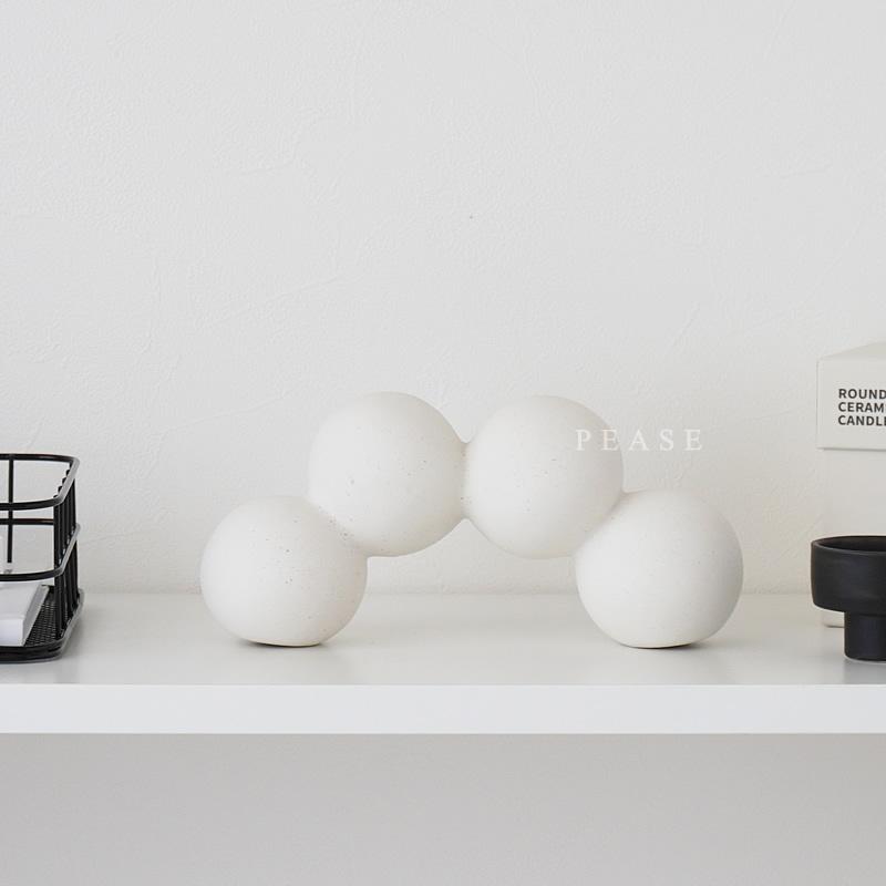 オブジェ ボール 球体 置物 デコレーション セラミック おしゃれ