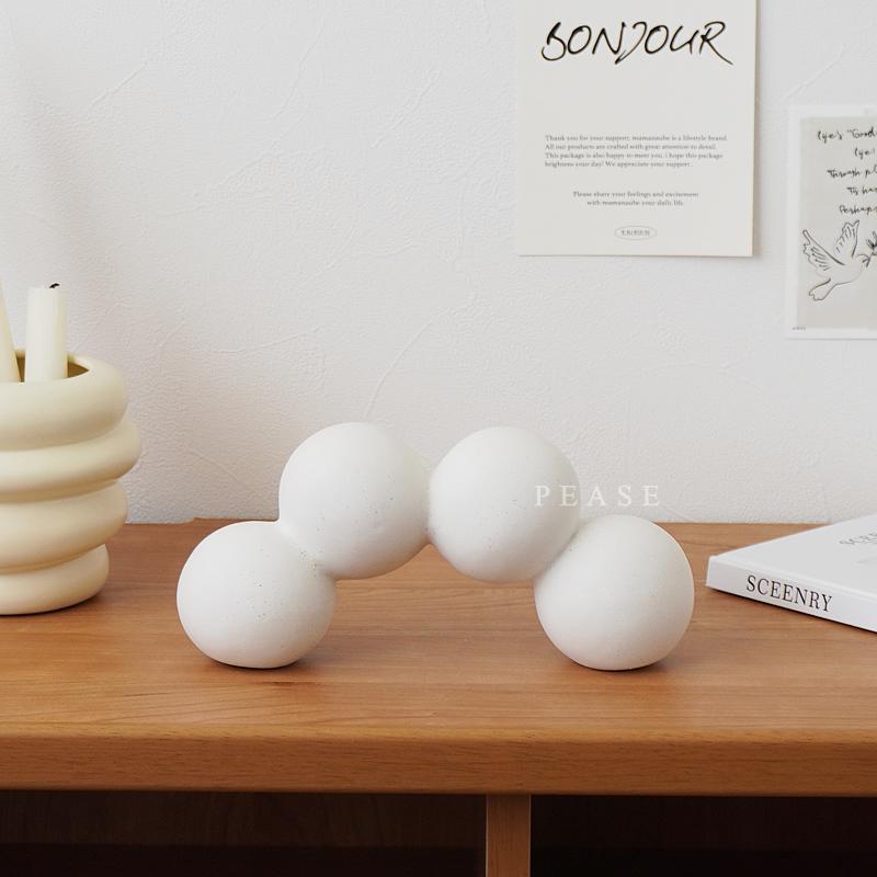 オブジェ ボール 球体 置物 デコレーション セラミック おしゃれ