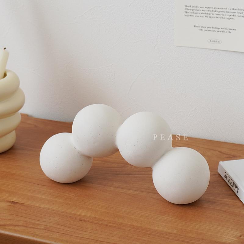 オブジェ ボール 球体 置物 デコレーション セラミック おしゃれ