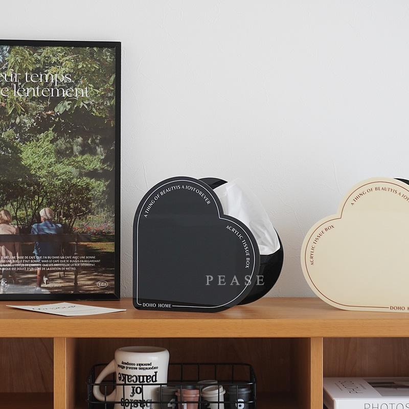 ハンドメイド　ハートのティッシュシェルフ ハンドメイド ハートのティッシュシェルフ 大 ハンドメイドレシピに