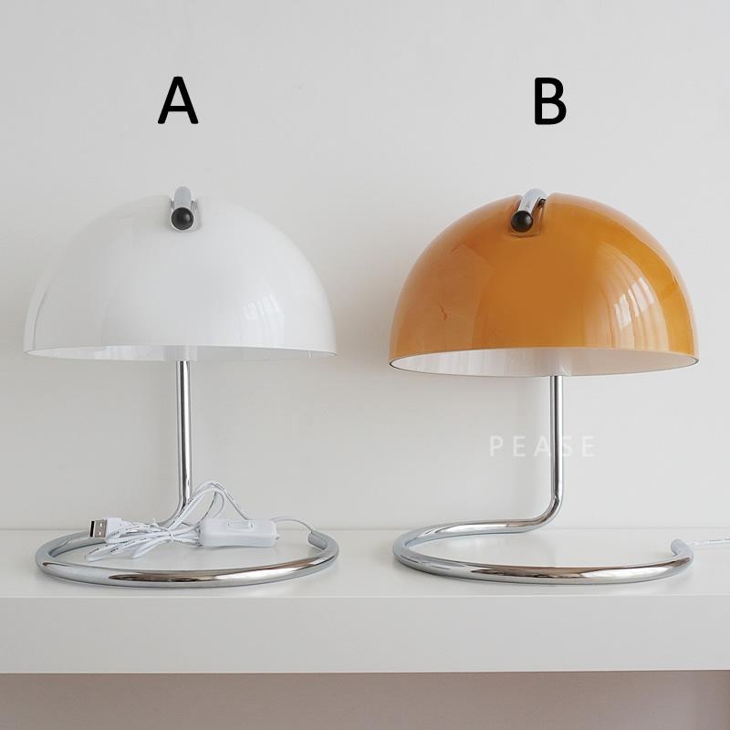 ガラスランプ USBタイプ テーブルランプ ライト 照明 電気